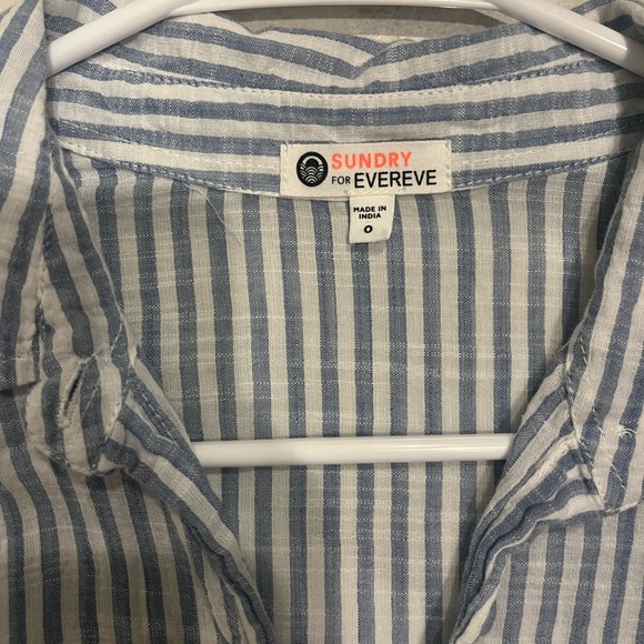 Sundry Evereve pop stripe button down - Picture 5 of 5
